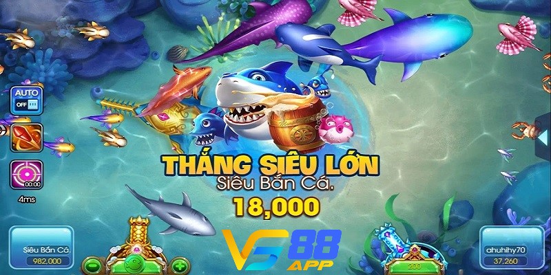 Sự thú vị không thể chối từ của Bắn Cá VN88