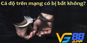 Tham gia cá cược trực tuyến bị bắt không?
