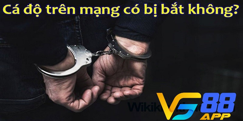 Tham gia cá cược trực tuyến bị bắt không?